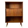 Double bookcase vintage Scandinavian teak sideboard, 60s