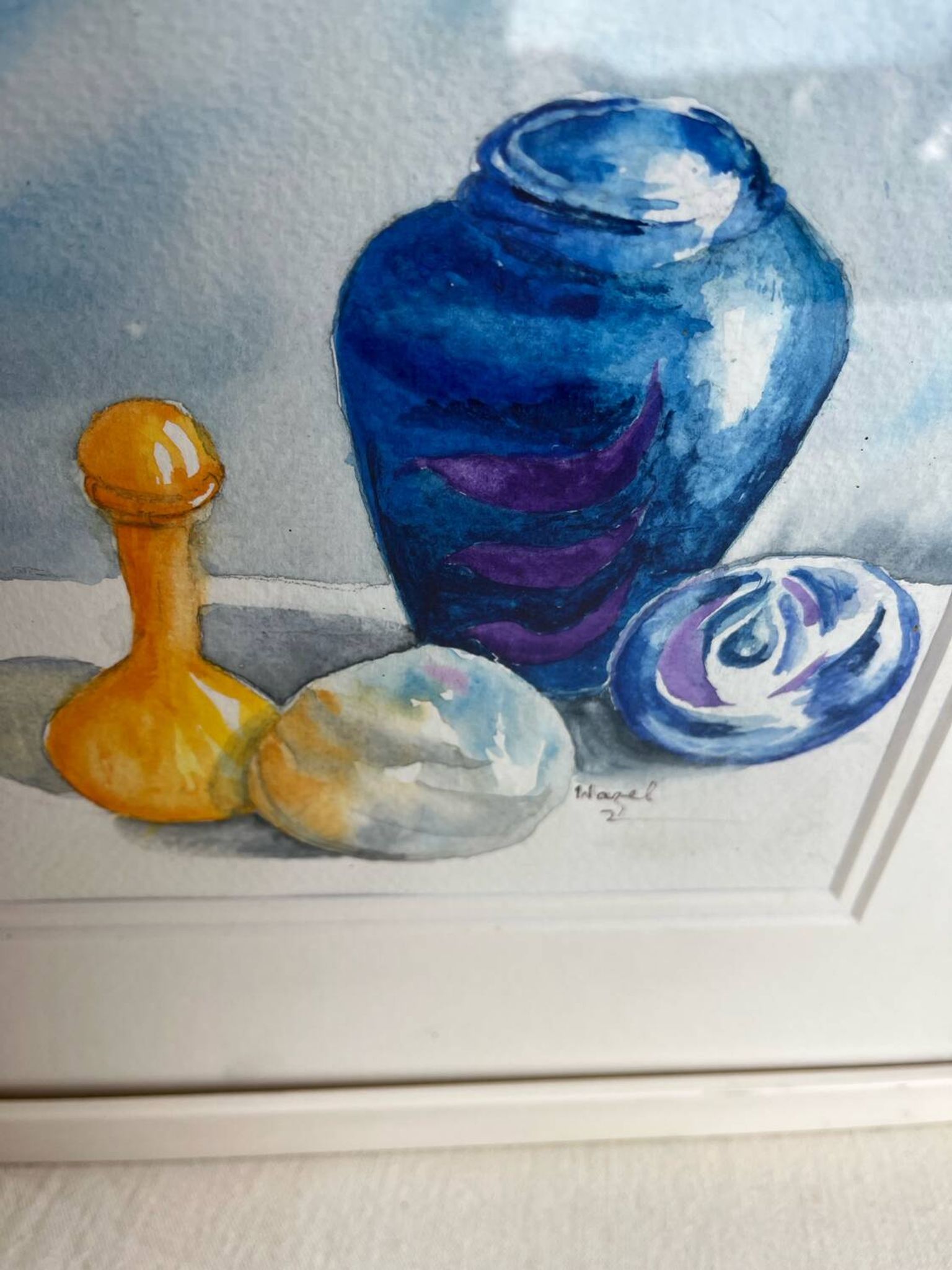 Nature morte encadrée