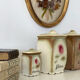 4 old spice jars