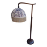 Adjustable wooden lamp early 20th century