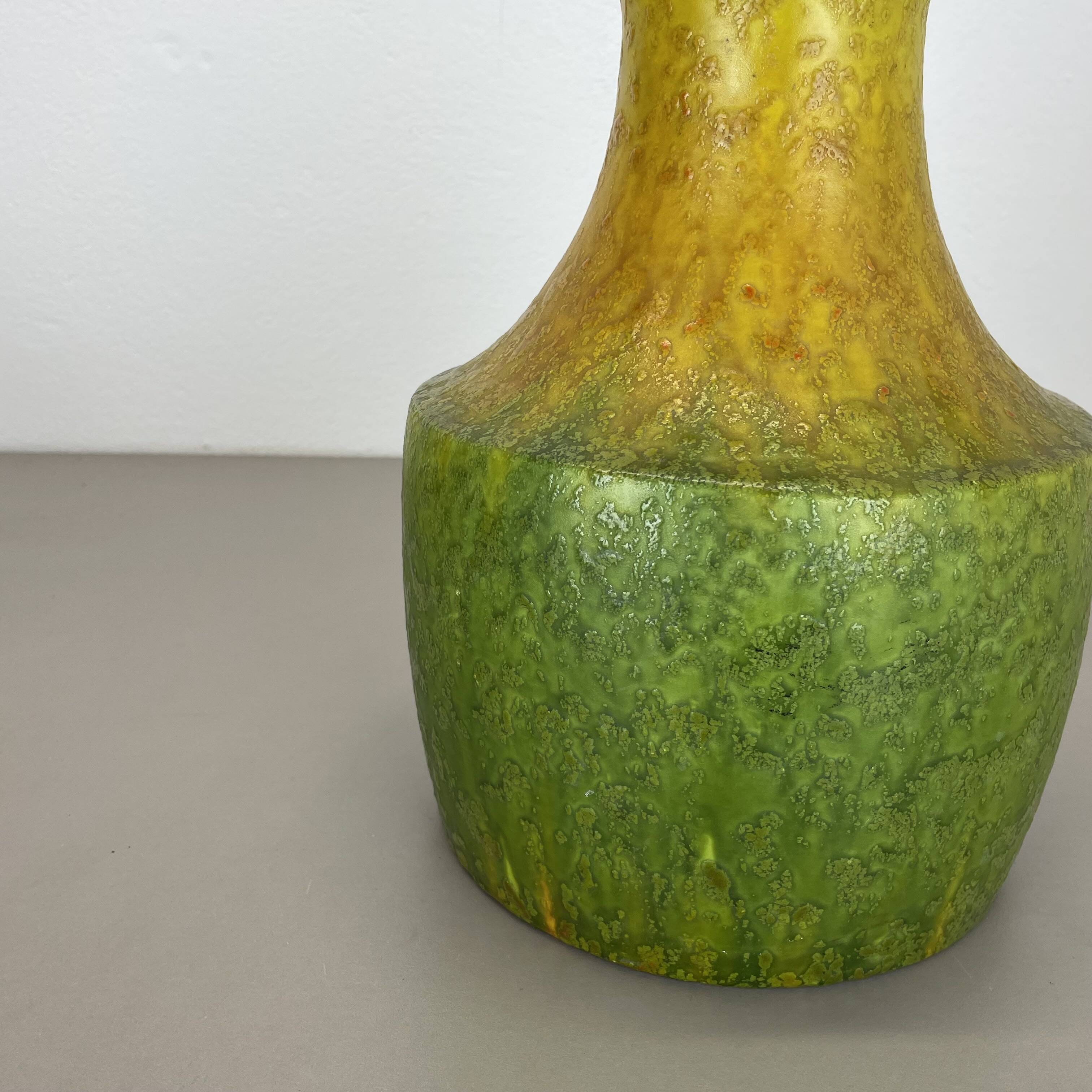 XL 4.4kg 31cm Ceramic Pottery VASE by Marcello Fantoni, ITALY, 1950s