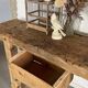 Établi console