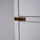 White 6-drawer chest of drawers
