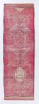 Tapis coureur vintage super doux rose, 3x10, 95x302 cm