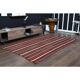 1970s vintage Turkish Oushak handmade wool cotton red area rug 170x270