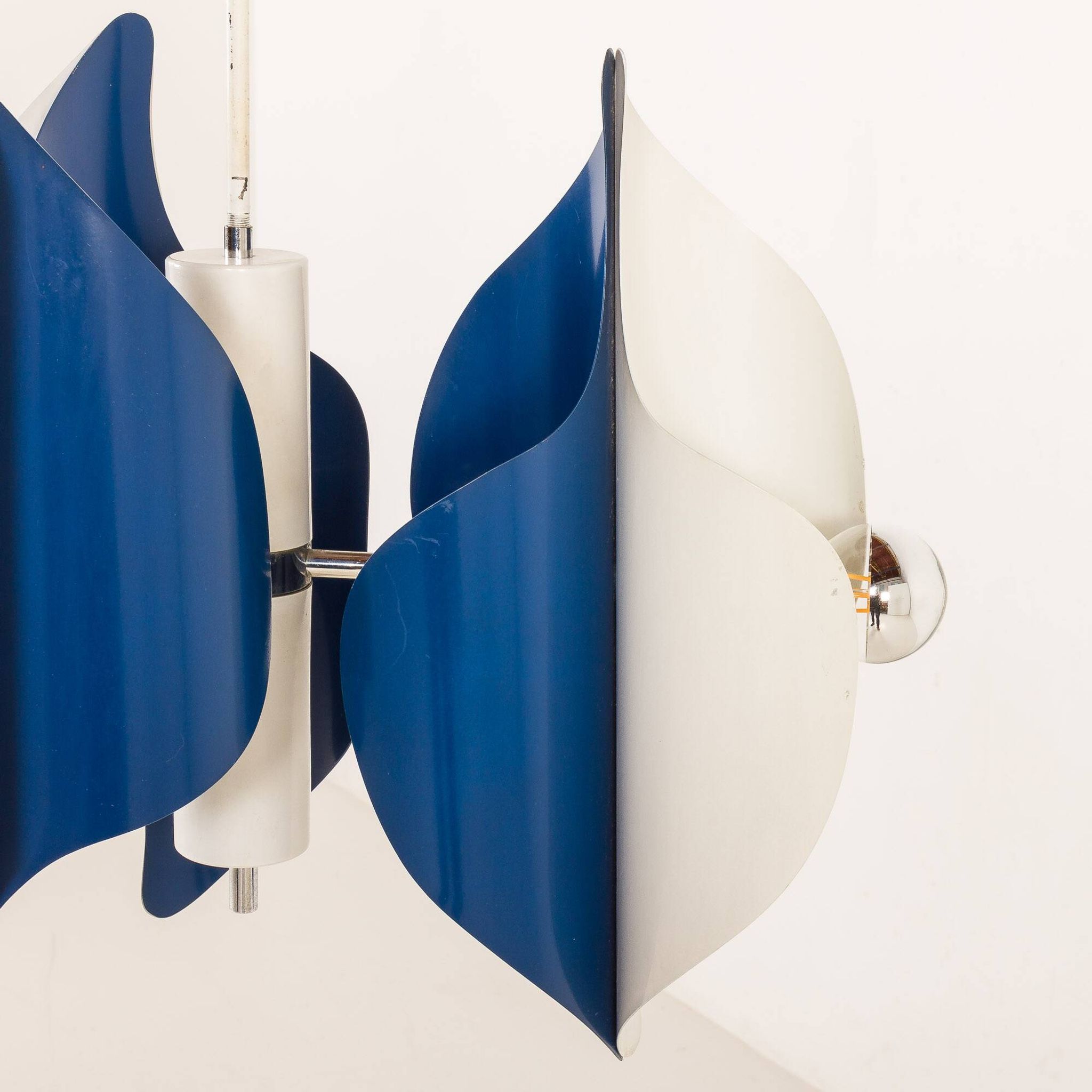Chandelier de l'espace italien, années 1970