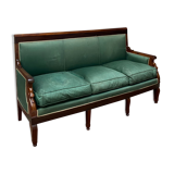 Mahogany bench in empire style xix th century