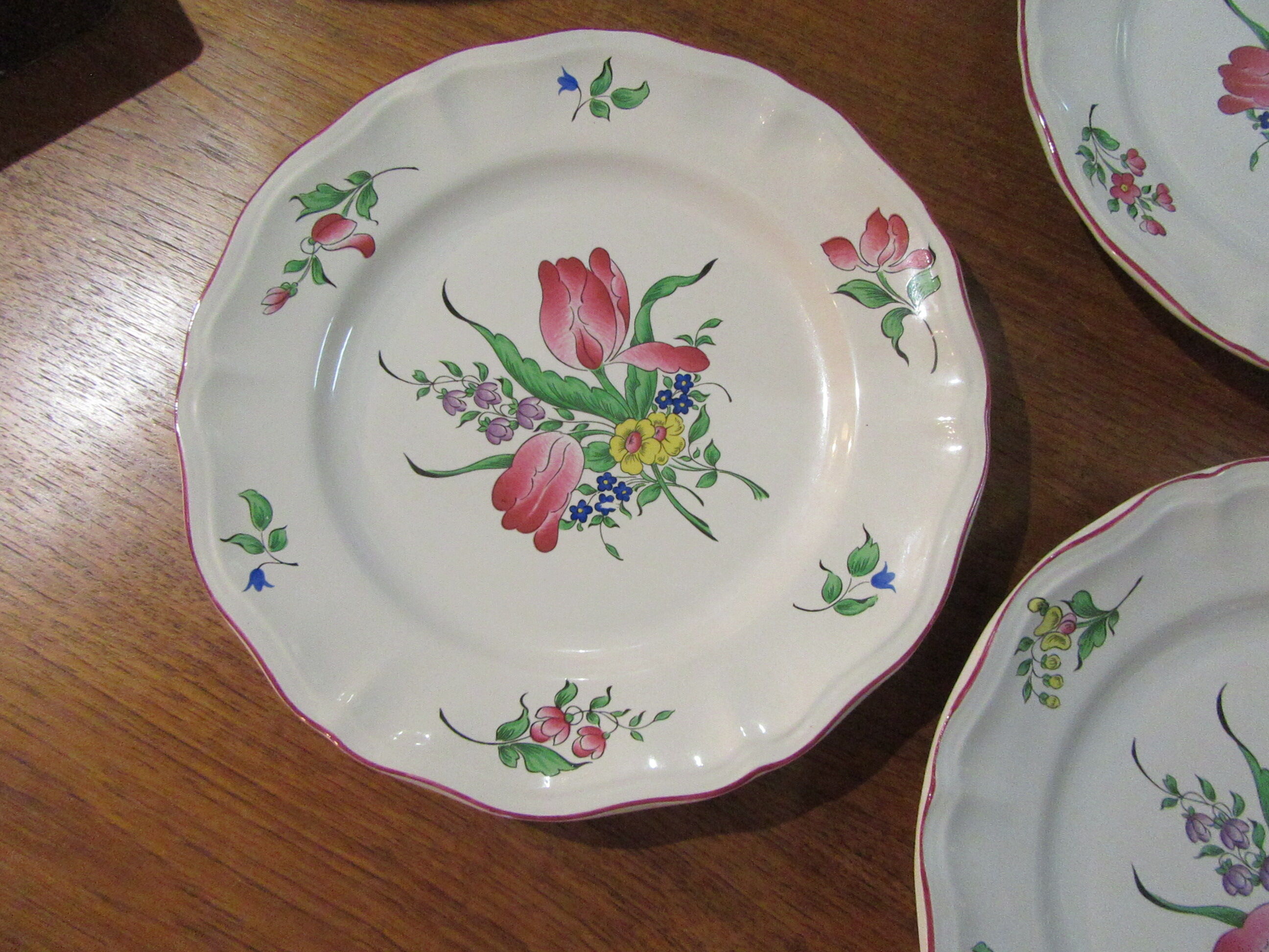 Flat plates lunéville k.g (keller and guérin)
