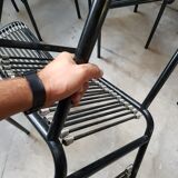 Pair of René Herbst sandow chairs