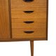Vintage teak wall cabinet bookcase workplace Danish Design 60's