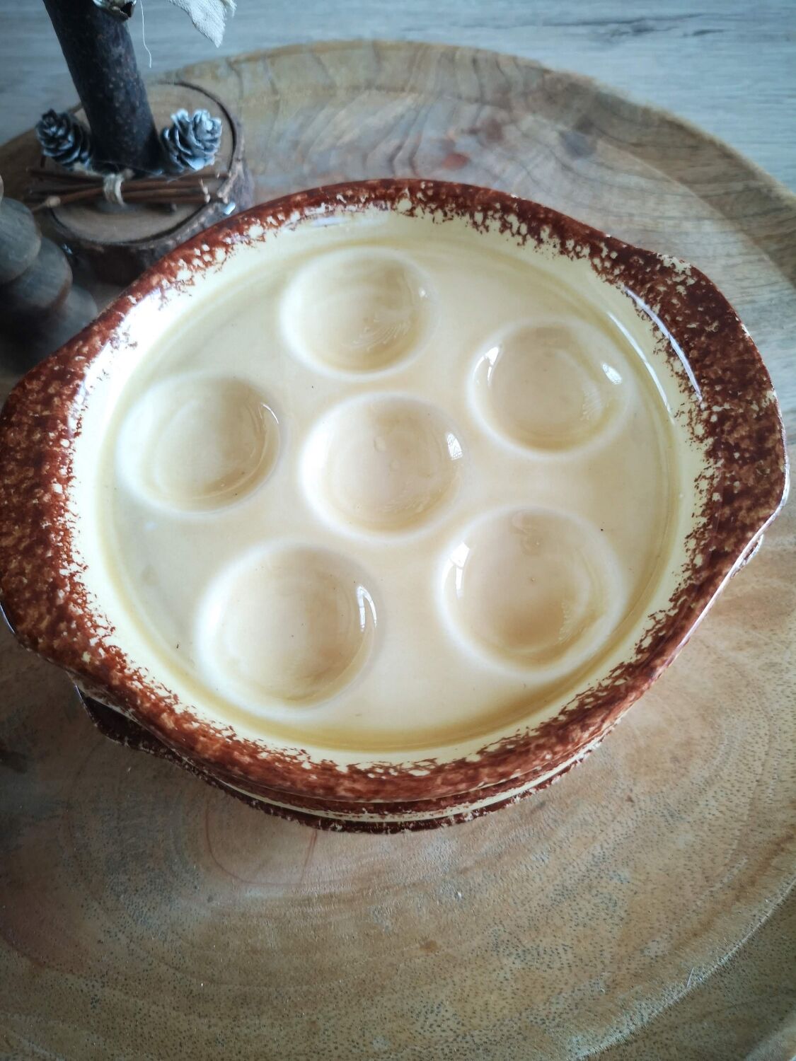 Set of 4 snail plates