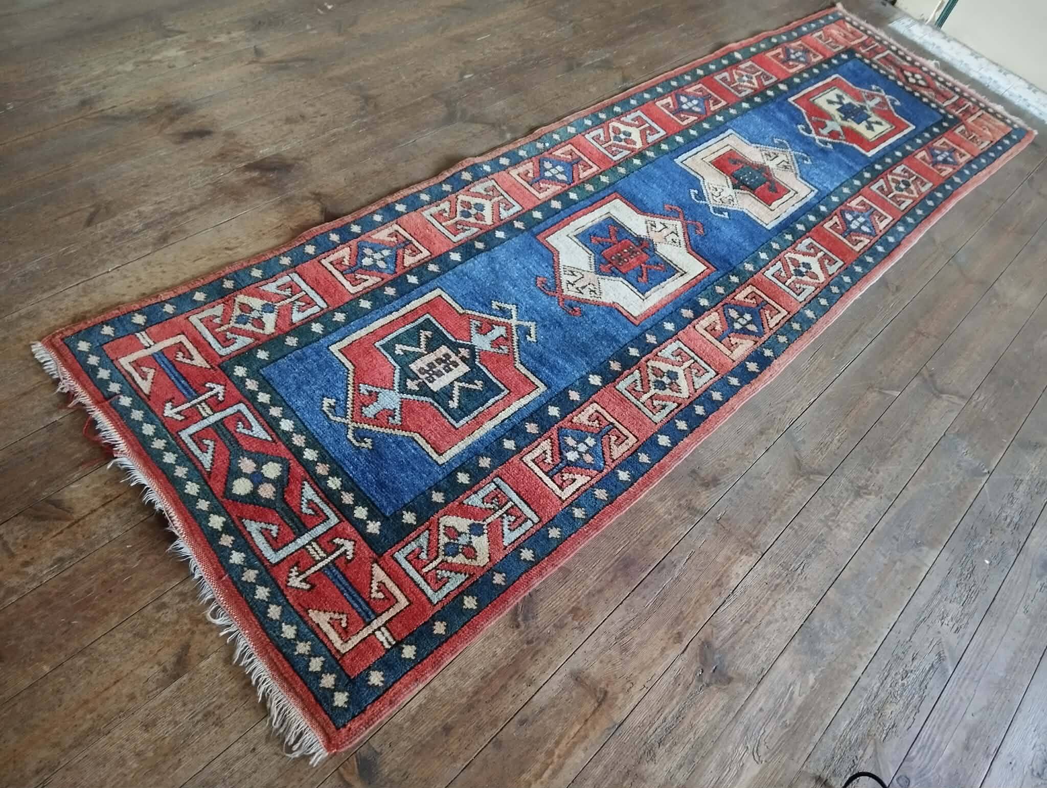 Handmade hallway carpet Konya 268x79cm