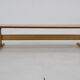 1970s Beech Bench/Planter Stand Czechoslovakia