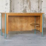 Oak desk called "supervisor"