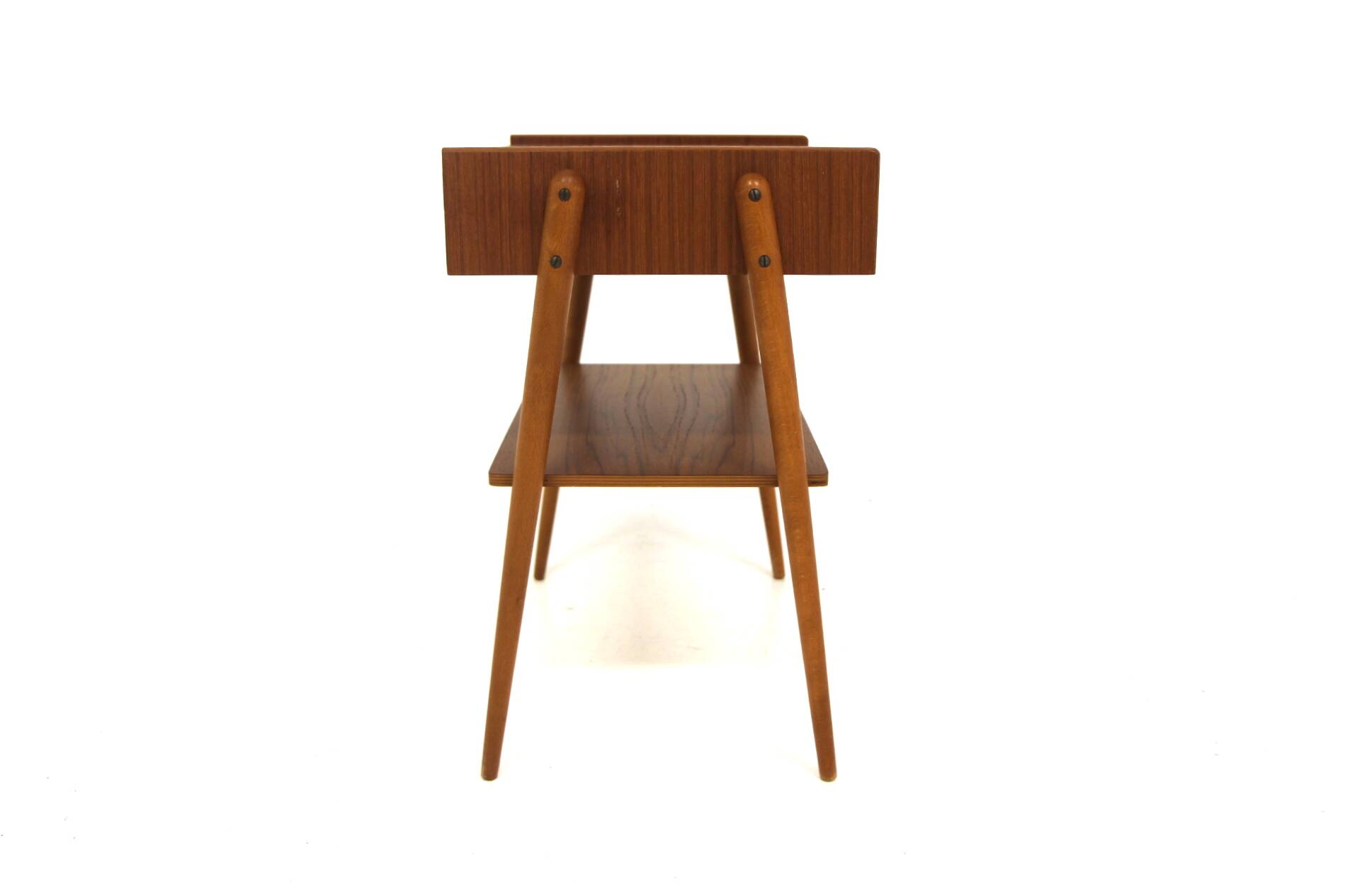 Scandinavian bedside table in teak, AB Carlströms, Sweden, 1960.