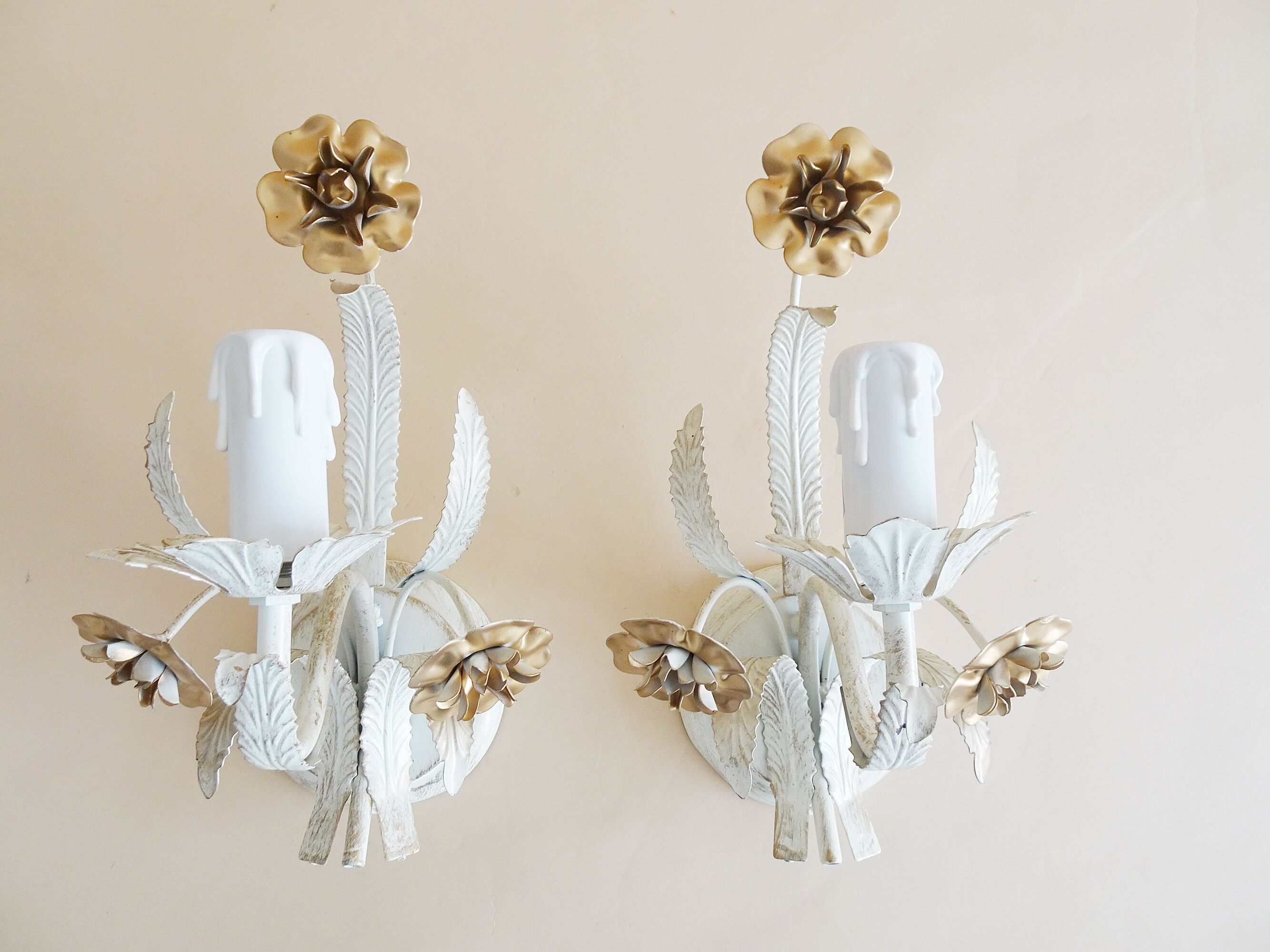 Wall lamp set in the Florentine style by Fischer Leuchten