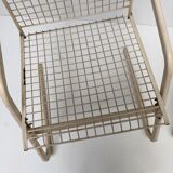 Pair of metal chairs