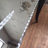 Bevelled mirror coffee table