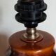 West germany ceramic floor lamp 70s