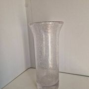 Grand vase en verre bullé style biot