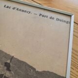 Paire de reproductions photographiques anciennes - Annecy