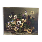 Oil on canvas basket of thought 1901