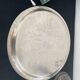 Round silver metal top - rosettes - frieze - Vintage - France