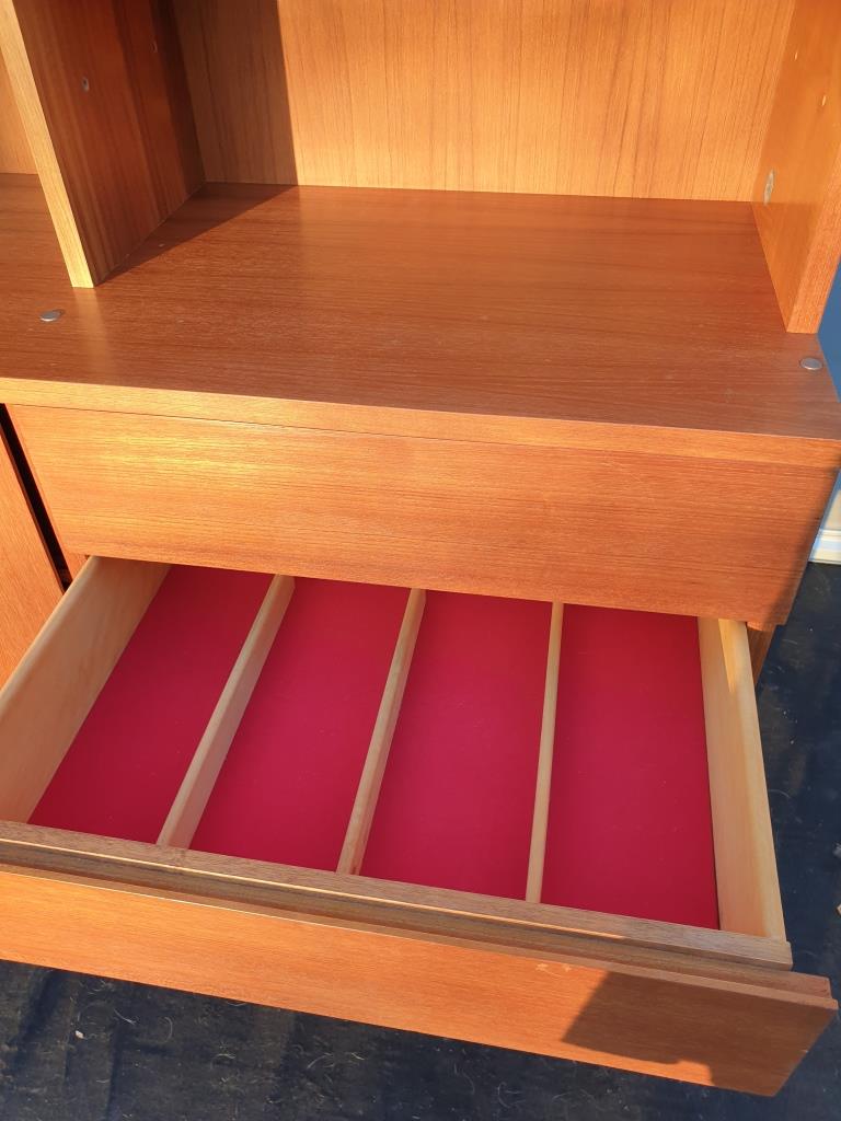 Modular teak furniture 1960 Arnaud design Louis Paolozzi