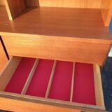 Modular teak furniture 1960 Arnaud design Louis Paolozzi