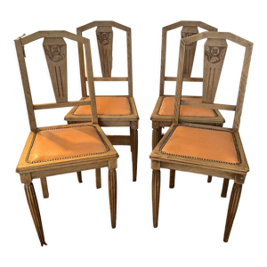 Chaises art deco vintage