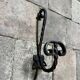 Pair of Medieval Style Wrought Iron Wall Brackets