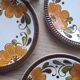 Set 5 assiettes Paradisio Boch 1966