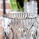 Vintage Clear Heavy Glass Vase by Rudolfova Huť / Czech Republic / 1960s
