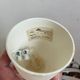 Arditi Italy saucer pendant light from the 80s with metal strips