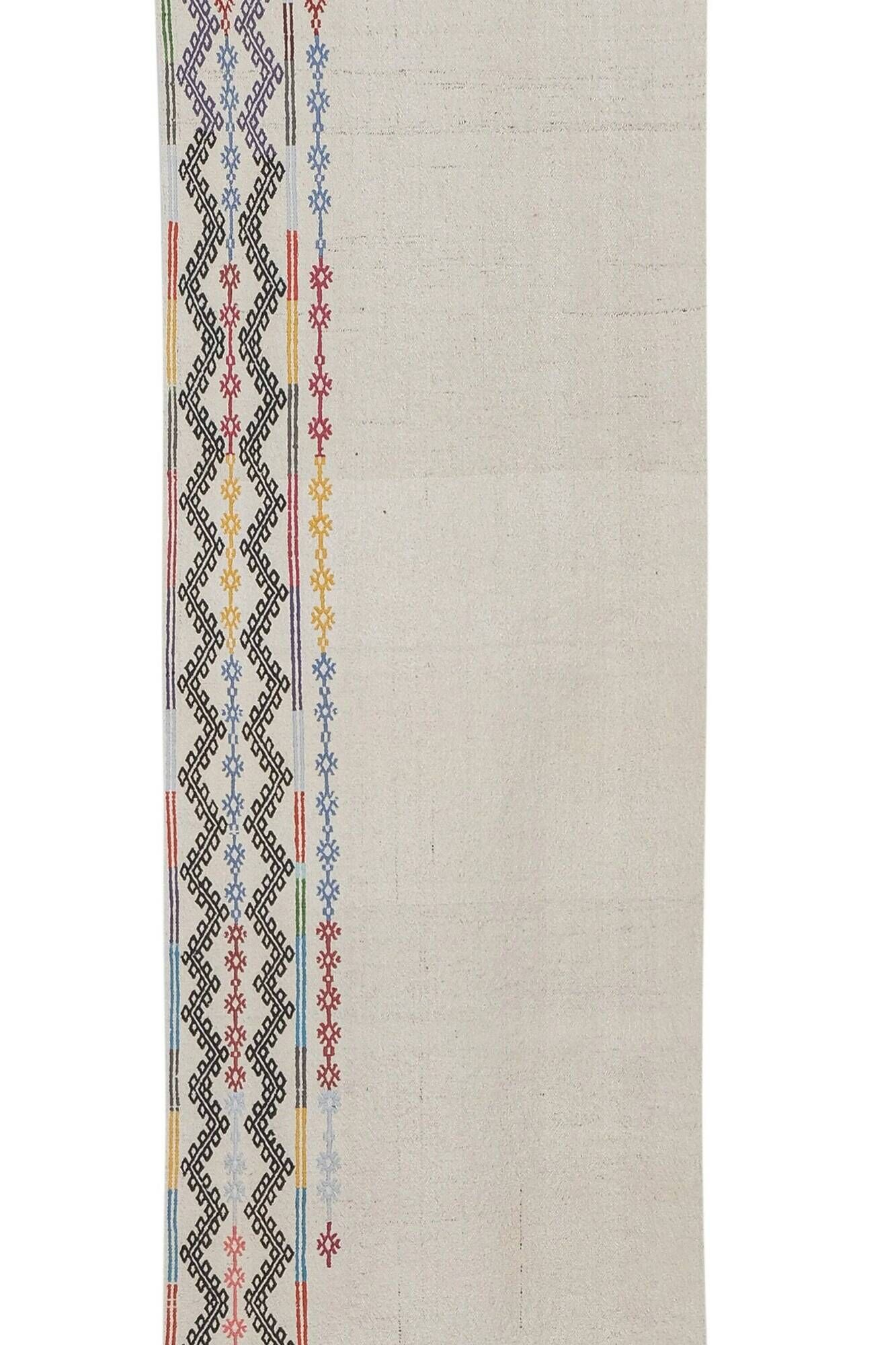 Vintage Turkish hallway rug 81x502 cm