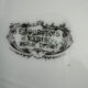 Service d’assiettes à bord doré, monogrammées | E. Bourgeois | Fin XIX