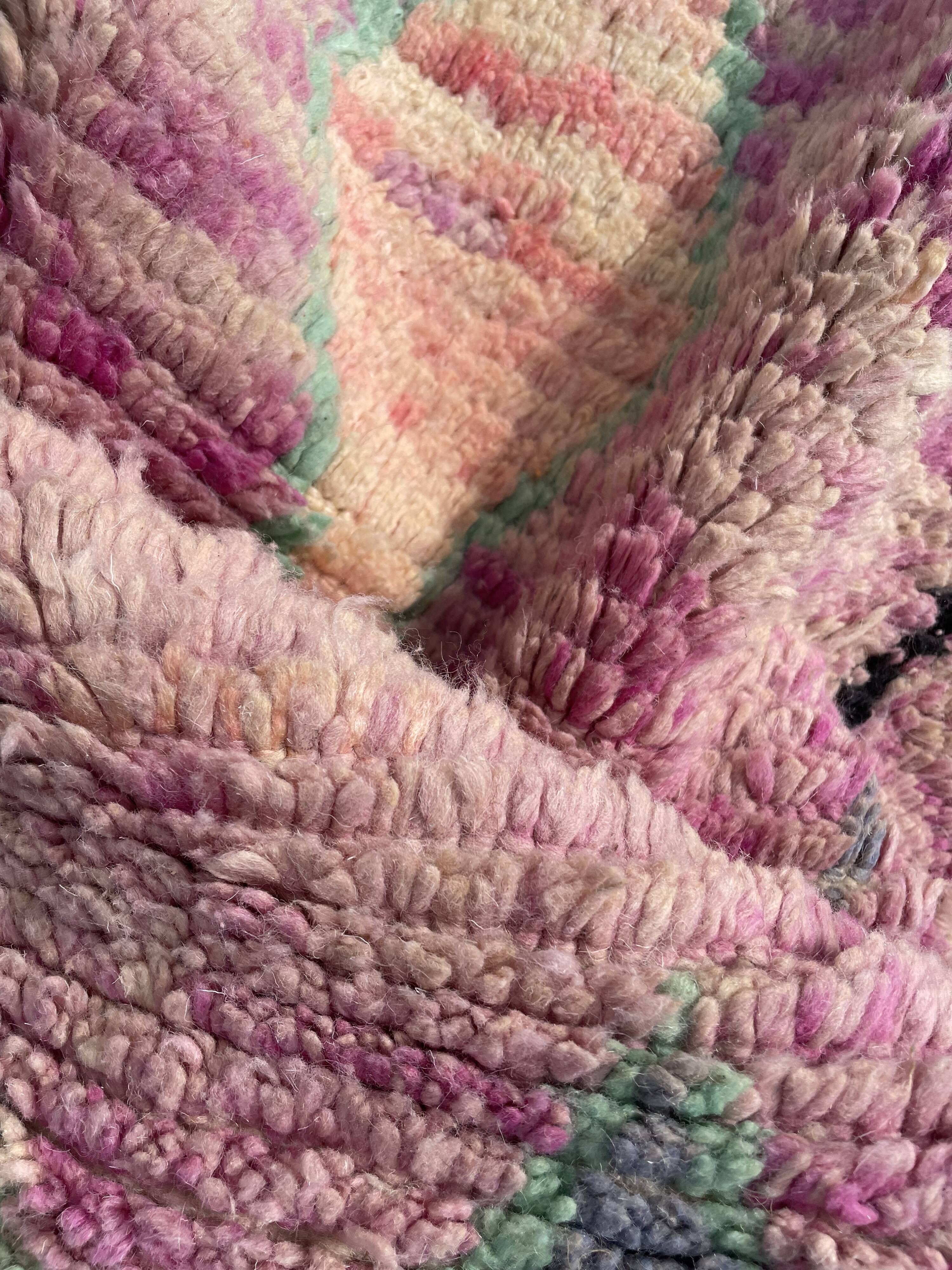 Carpet berbere corridor boujaad, 70x320 cm