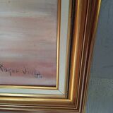 Roger Vivés painting fantasia oil on canvas