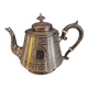 Silver metal coffee maker