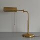 Brass table lamp by Florian Schulz, 1960s, Germany.