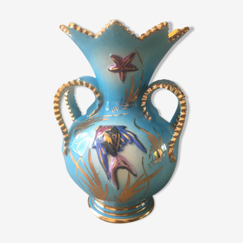 Vase vintage céramique estampillé Céroc Monaco