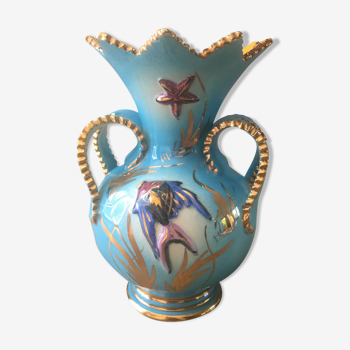 Vintage ceramic vase stamped Céroc Monaco