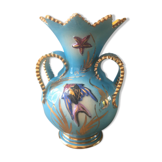 Vintage ceramic vase stamped Céroc Monaco