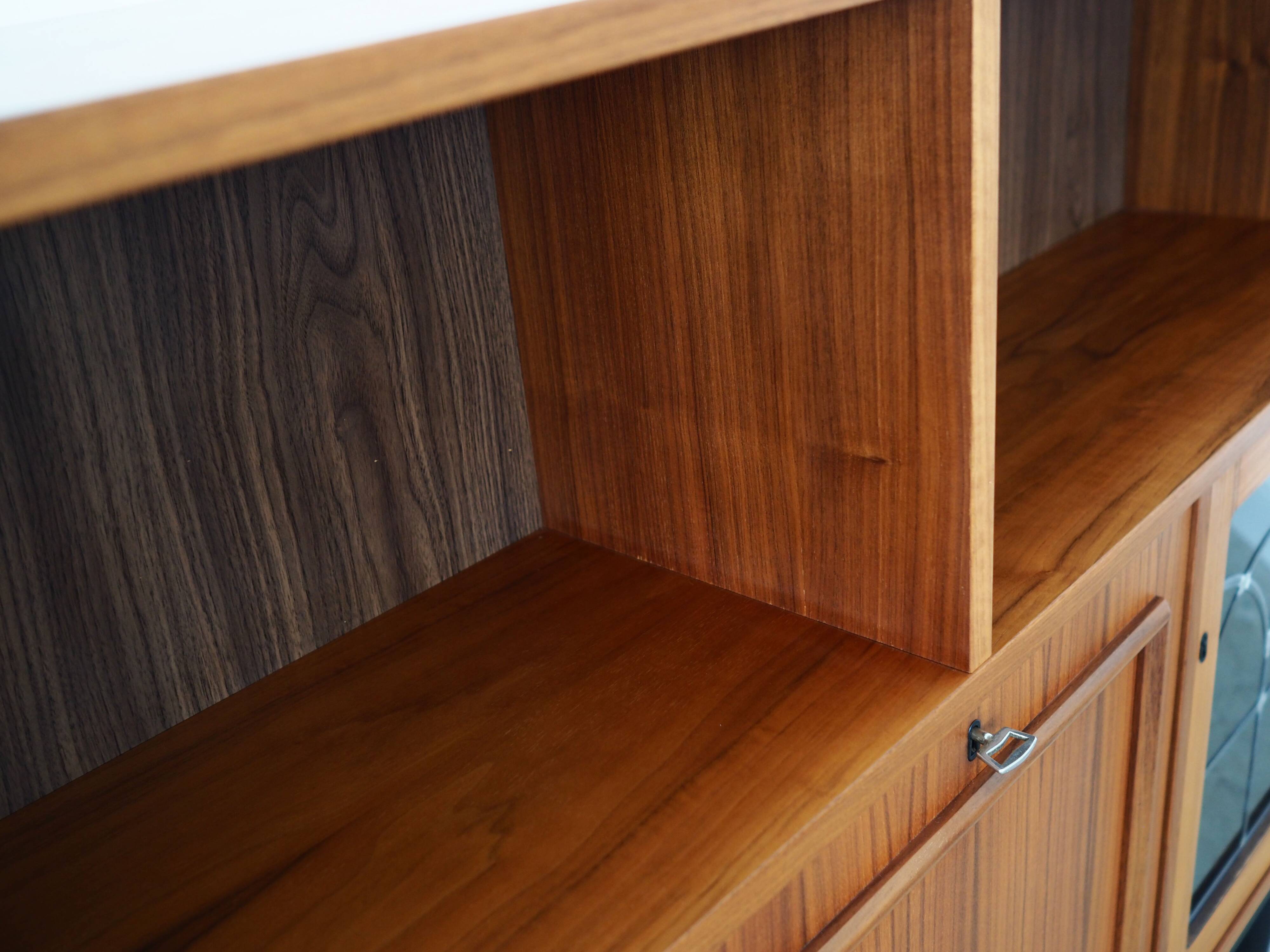 Teak bookcase, Danish design, 1970s, production: Denmark