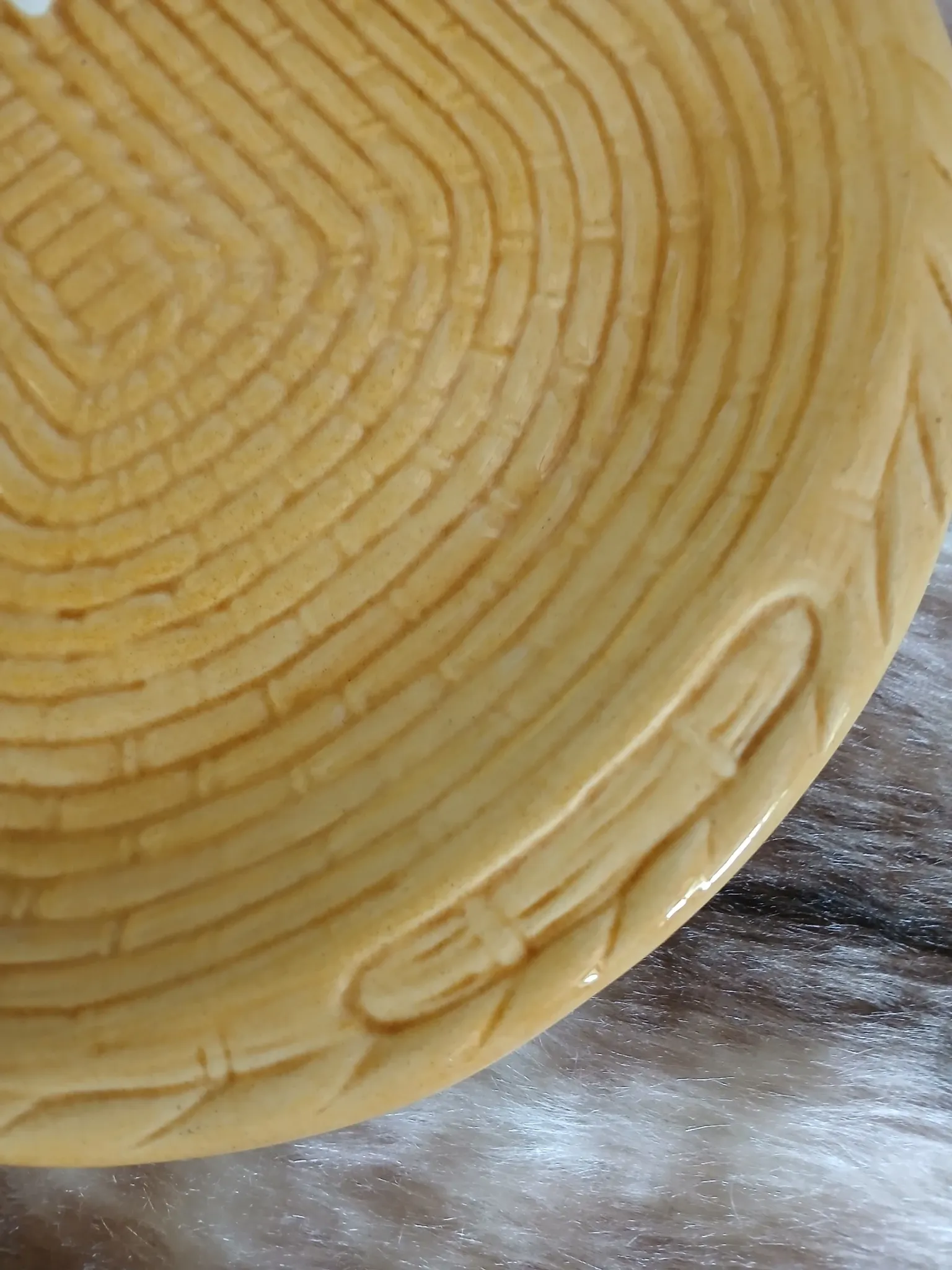 Old slipware plate