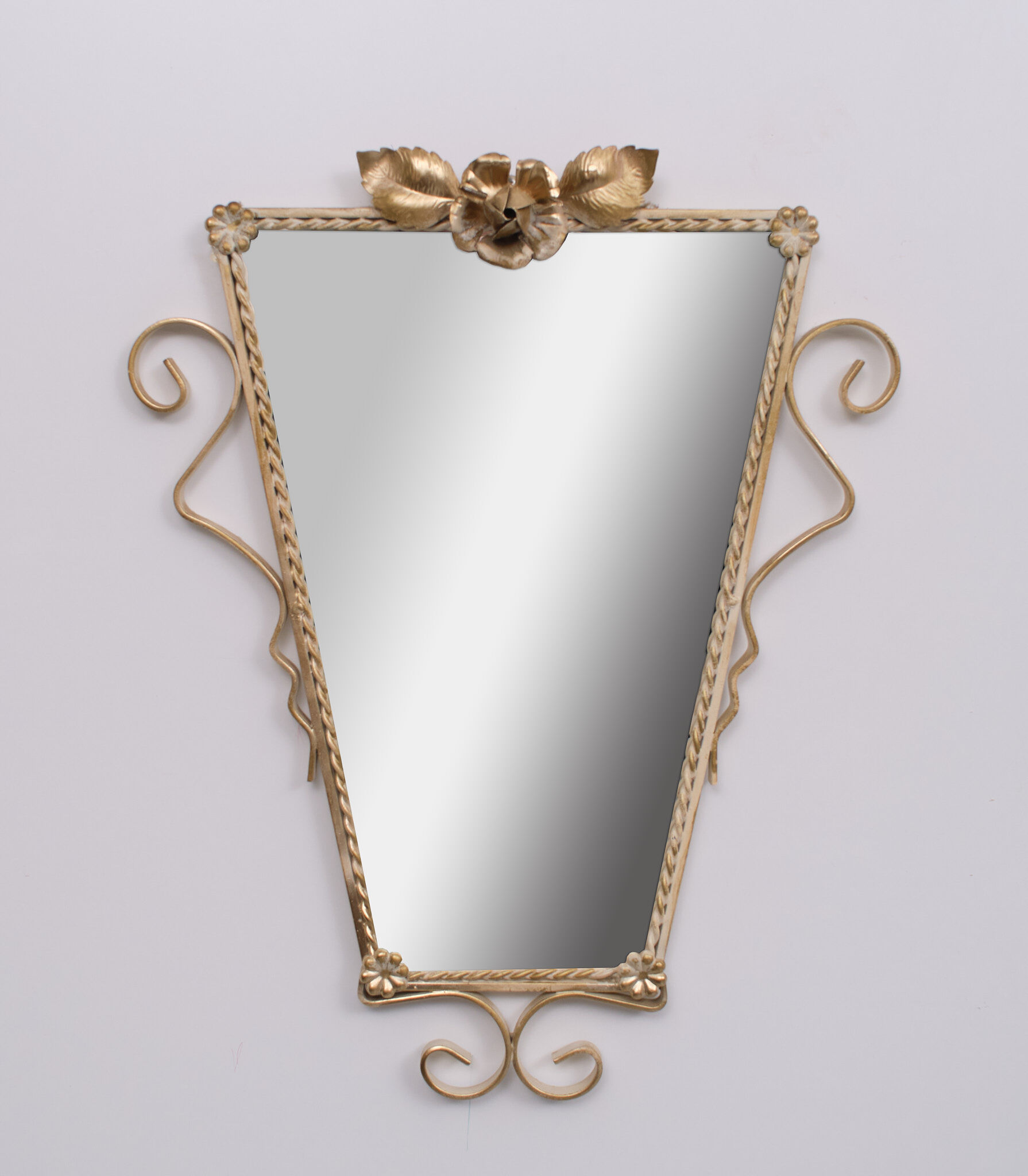 Wrought Iron Hall Set France 1950s