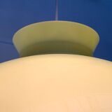 Suspended lamp model KD6 space age from the mid-century by Achille and Pier Giacomo Castiglioni for Kartell, 1960s.