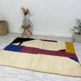 Handmade Moroccan Berber carpet 223 x 154 CM