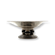 Centre de table argenté Art déco, France années 1930