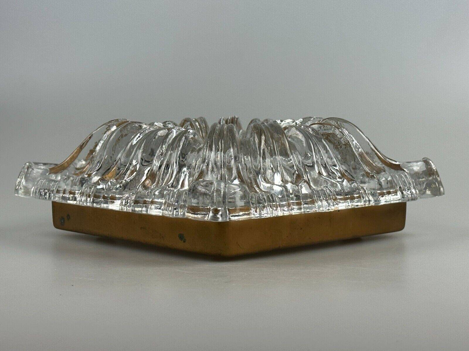 60s 70s ceiling lamp or wall lamp Germany Ice Glass Space Age Design